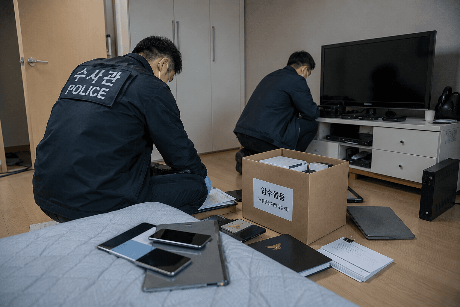 피의자 신문 및 변호사 입회하 조사